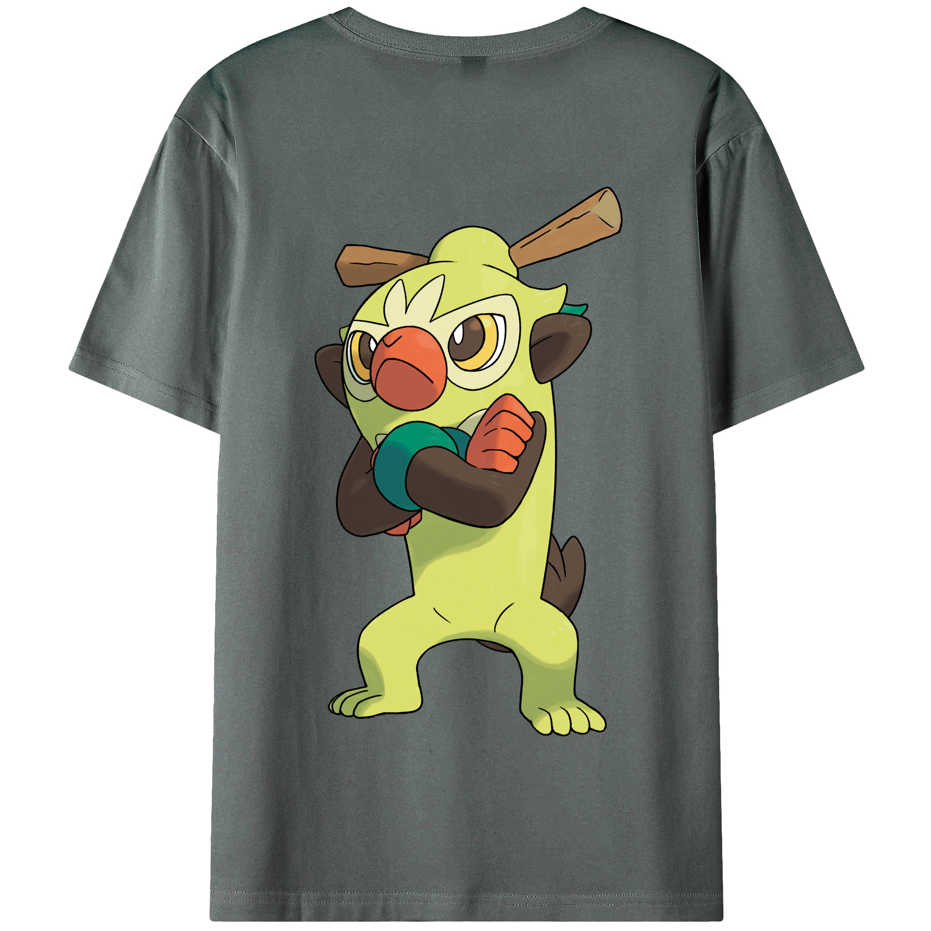 （画像用） ポケットモンスター Pokémon 綿100％半袖Tシャツ（背面プリント）